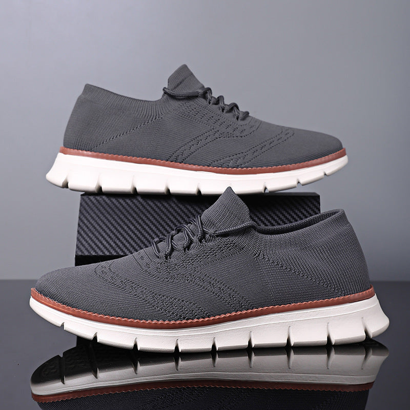 Durable and stylish men's large-size shoes for casual wear.