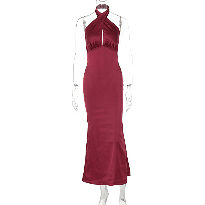 Elegant Backless Dress for Formal Events – Perfect for Weddings and Galas