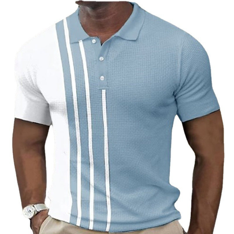 European and American style men’s golf shirt – ideal for warm weather