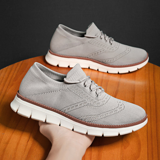 Outdoor large-size men's casual shoes with a stylish and durable design.