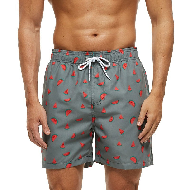 Summer Beachwear for Men – Digital Print Hawaiian Shorts